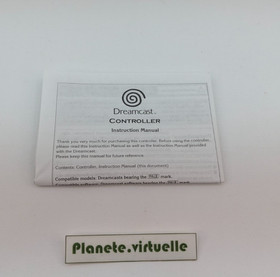 SEGA PAL EUR DREAMCAST CONSOLE CONTROLLER NOTE 🌟