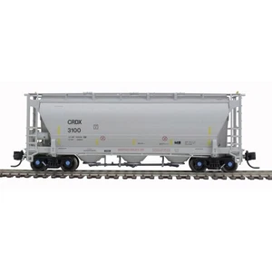 Atlas N Trains Master Plus 3092 Covered Hopper Chicago Freight Car 50006206 - Picture 1 of 3