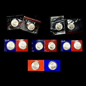 2005 2006 2007 2008 2009 2010 P+D Roosevelt Satin Mint Dime Set ~ U.S. Coins - Picture 1 of 1