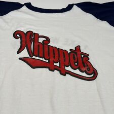 Vintage 1980 Lake Wobegon Whippets Men’s Large Raglan Red White Blue
