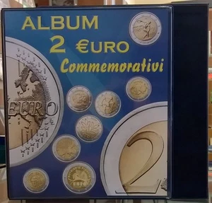 Album 2 euro commemorativi -  Nuova Cartella vuota con custodia - ditta ABAFIL - Imagen 1 de 2