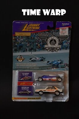 JOHNNY LIGHTNING INDIANAPOLIS 500 CHAMPIONS COLLECTION RACE CARS * NEW - Image 1 of 2