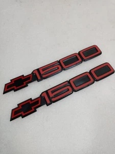 Chevy 1500 Bowtie Door Non-Moulding Emblem Badge Silverado Suburban Tahoe 2pc - Bild 1 von 7