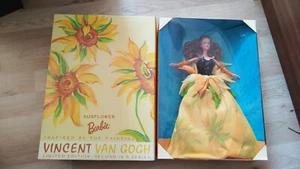 Barbie Vincent Van Gogh Sunflower - Bild 1 von 6