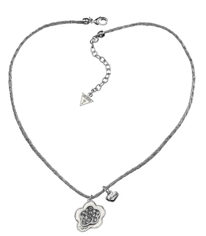GUESS Collana Con Pendente UBN31107 Placcata Argento - Immagine 1 di 1
