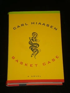 BASKET CASE by Carl Hiaasen (Hardcover, 2002) FIRST EDITION, SIGNED INSCRIBED - Picture 1 of 2