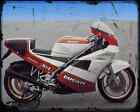 Ducati 851 Superbike Kit 3 A4 Metallschild Motorrad Vintage gealtert