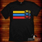 Tron  tshirt 1981 retro Lightcycles 80s T-shirt Light Cycle design by Jared Swar