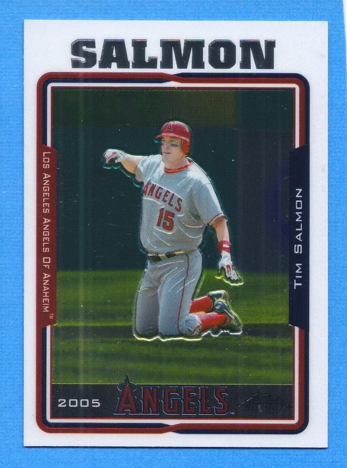 2005 Topps Chrome #457 Tim Salmon Angels - Image 1 of 1