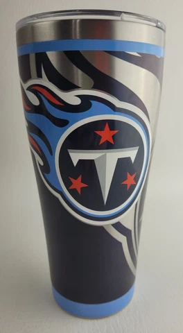 Tervis - 30oz Stainless Steel Tumbler - Tennessee Titans - NFL Unused 2018 Cover
