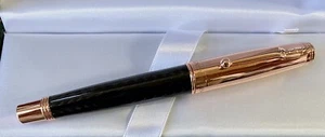 MONTEVERDE INVINCIA ROSEGOLD / CARBON FIBER KUGELSCHREIBER IN OVP ** - Bild 1 von 9
