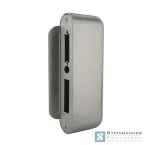 Contracaja acero inoxidable V2A cerradura caja de cerradura puerta de jardín - Imagen 1 de 2