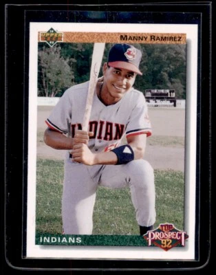 1992 Upper Deck #63 Manny Ramirez RC - Image 1 of 2