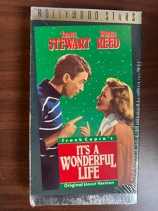 It's A Wonderful Life Original Uncut Version(VHS 1988)- BRAND NEW SCREENER - Picture 1 of 2