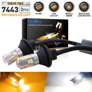 Luces de señal de giro LED Switchback para Nissan Altima 2014-2019 Frontier 2009-2019 - Imagen 1 de 10