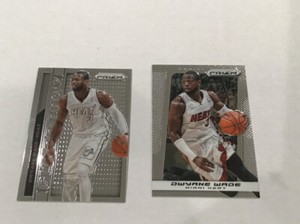 2x 2013-14 Panini Prizm DWYANE WADE #44 Miami Heat 2nd Year Plus Insert Mint Hot