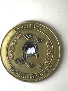 Cyndi Butz 2" Challenge Coin / Token - Bild 1 von 2