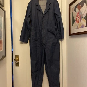ALEX MILL STANDARD JUMPSUIT MIT KNOPFLEISTE INDIGOBLAU DUNKEL-M Top Zustand! - Bild 1 von 7