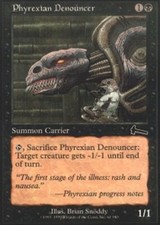 1x Phyrexian Denouncer NM, English MTG Urza's Legacy