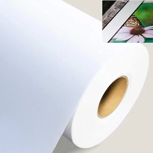 Premium Polyester Canvas Matte for Canon HP 36" x 100' Roll inkjet printing yjkt - Picture 1 of 8
