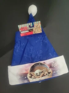 NEW Baby Yoda Winter Santa Hat Licensed Star Wars Mandalorian With Tags Holiday - Picture 1 of 3