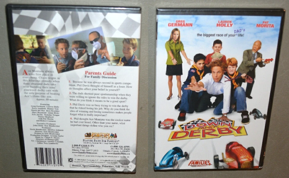 New DVD - Down and Derby - Greg German, Lauren Holly, Pat Morita - SEALED - Image 1 of 1