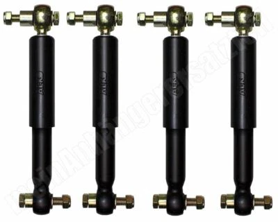 4x AL-KO Achsstoßdämpfer Anhängerstoßdämpfer Octagon schwarz 1500kg / 3000kg - Bild 1 von 4