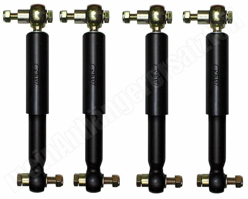 4x ALKO Original Stoßdämpfer Radstoßdämpfer 282259 1500 / 3000 kg incl. Halter