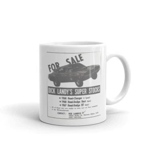 Dick Landy 68 Cragar Ad Coffee Cup Super Stock Dodge For Sale Charger Hemi Dart - Picture 1 of 7