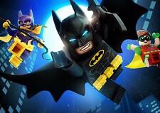 LEGO BATMAN MOVIE POSTER Wall Art Photo Print Pic Poster A3 A4