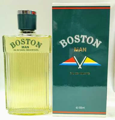BOSTON MAN EAU TOILETTE FOR MEN 200 ML DESCATALOGADO RARO