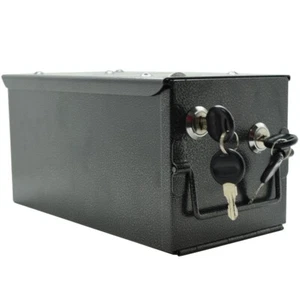 Small Drop Box (Textured) with Locks, Keys & Sliding Bracket NEW * - Picture 1 of 6