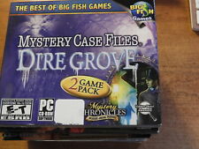 MYSTERY CASE FILES DIRE GROVE PC CHOOSE WITH OR WITHOUT A CASE 2 PACK