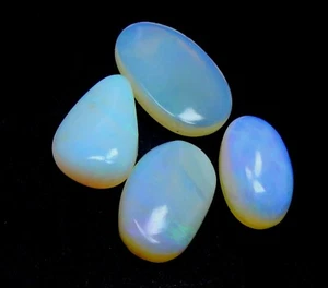 9.50 Ct Natural Australian Opal Gemstones, Good AAA+ Quality Loose Cabochon Lot. - Picture 1 of 6