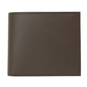 ITOYA Portafoglio Piegato in Pelle di Vacchetta Colore Choco Vera Pelle con Scatola L4,3xH3,8xP1,1in - Foto 1 di 6