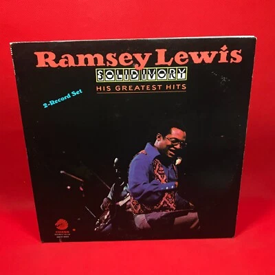 RAMSEY LEWIS Solid Ivory His Greatest Hits 1976 US double vinyl LP best of Chess - Image 1 of 4