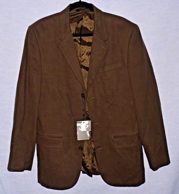 STRUCTURE NWT NEW SZ 42 R BROWN SPORT JACKET BLAZER MENS CLASSIC CASUAL - Image 1 of 4