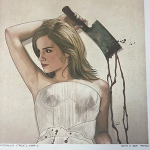 Slaughterhouse starlets: Emma W. & Sofia Art Signed Prints Keith P. Rein - Picture 1 of 10