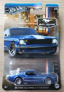 HOT WHEELS Silver Series Ford Mustang 2+2 Fastback Metal Chase - Picture 1 of 2