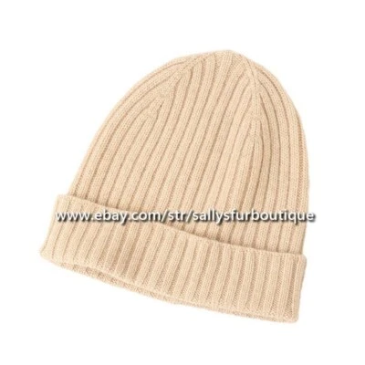 Sallys Boutique 100 % cachemir mongol ganchillo sombrero hombre mujer gorro sombrero esquí Foto 1 de 4