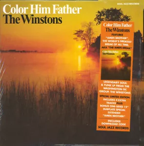 THE WINSTONS COLOR HIM FATHER LP + 12" MINT - Picture 1 of 1
