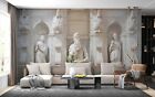 3D Sculpture Person Fanshaped Self-Adhesive Removeable Wallpaper Wall Mural1 641