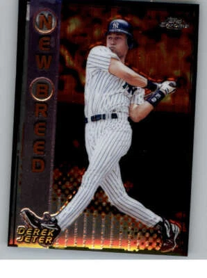 1999 Topps Chrome New Breed #NB9 Derek Jeter (ref 142435) - Image 1 of 2