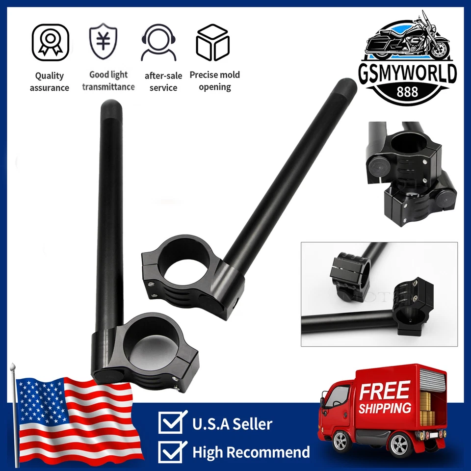 Apto para manillar horquilla con clip ajustable YZF R3 R25 13-17 MT-03/25 2015-2017 Foto 1 de 4