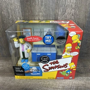 2002 Playmates The Simpsons Dr. Nicks Office INTERACTIVE ENVIRONMENT - Picture 1 of 17