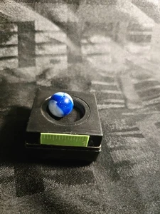 Vintage blau-weißer Wirbel Marmor - Bild 1 von 5