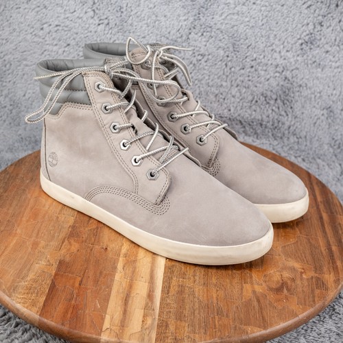 Stivali alti Timberland Dause A1H26 donna 9 grigio pelle nabuk