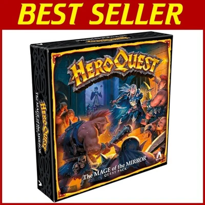 HeroQuest The Mage of the Mirror Pacote de Expansão - Epic Fantasy Adventure - Imagem 1 de 4