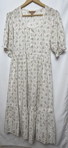 April Cornell Women's Clothing White Dress - Picture 1 of 10
