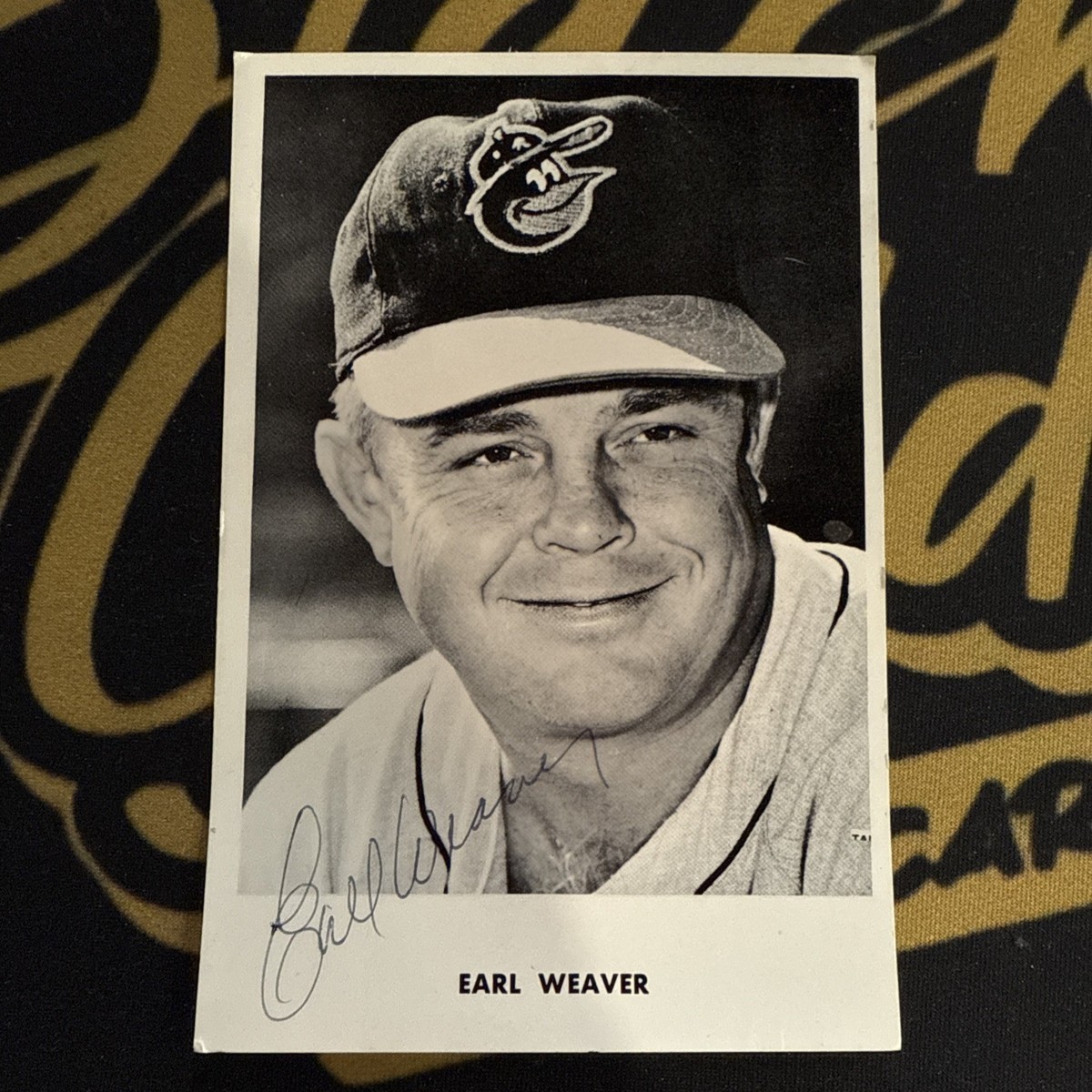 Earl Weaver MLB Original Autographed Items for sale | eBay